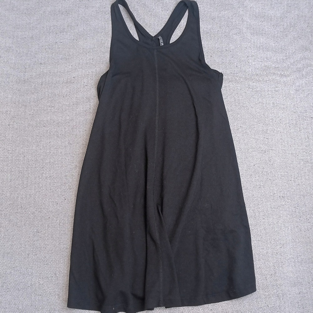 Cotton On Tank Top Womens M Black Excellent Swing Racerback Sleeveless Scoop